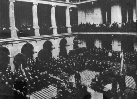 Aula - 1925 r. (inauguracja r. akad)