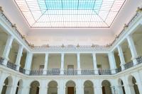 Aula Gmachu Fizyki z widokiem na świetlik