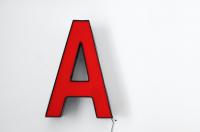 Zdjęcie przedstawiające literę A