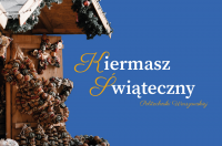 Grafika promująca Kiermasz Świąteczny Politechniki Warszawskiej