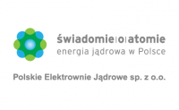 Grafika promująca Konkurs Polskiego Towarzystwa Nukleonicznego