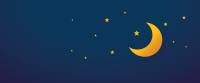 grafika nocnego nieba, fot. magnific