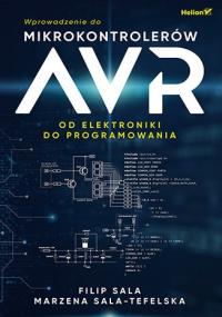 Okładka podręcznika "Wprowadzenie do mikrokontrolerów AVR. Od elektroniki do programowania"