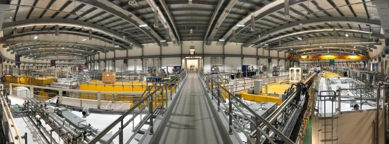 hala pomiarowa Diamond Light Source