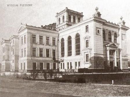 Rys. 4. Gmach Fizyki Politechniki Warszawskiej (ok. 1905 r.)