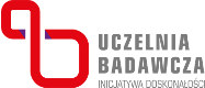 Logo Uczelni Badawczej