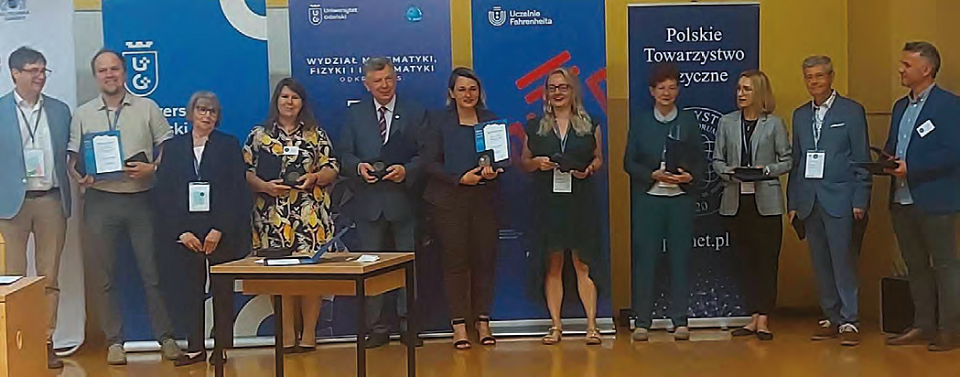 Nagrodzeni podczas Zjazdu Fizyków Polskich